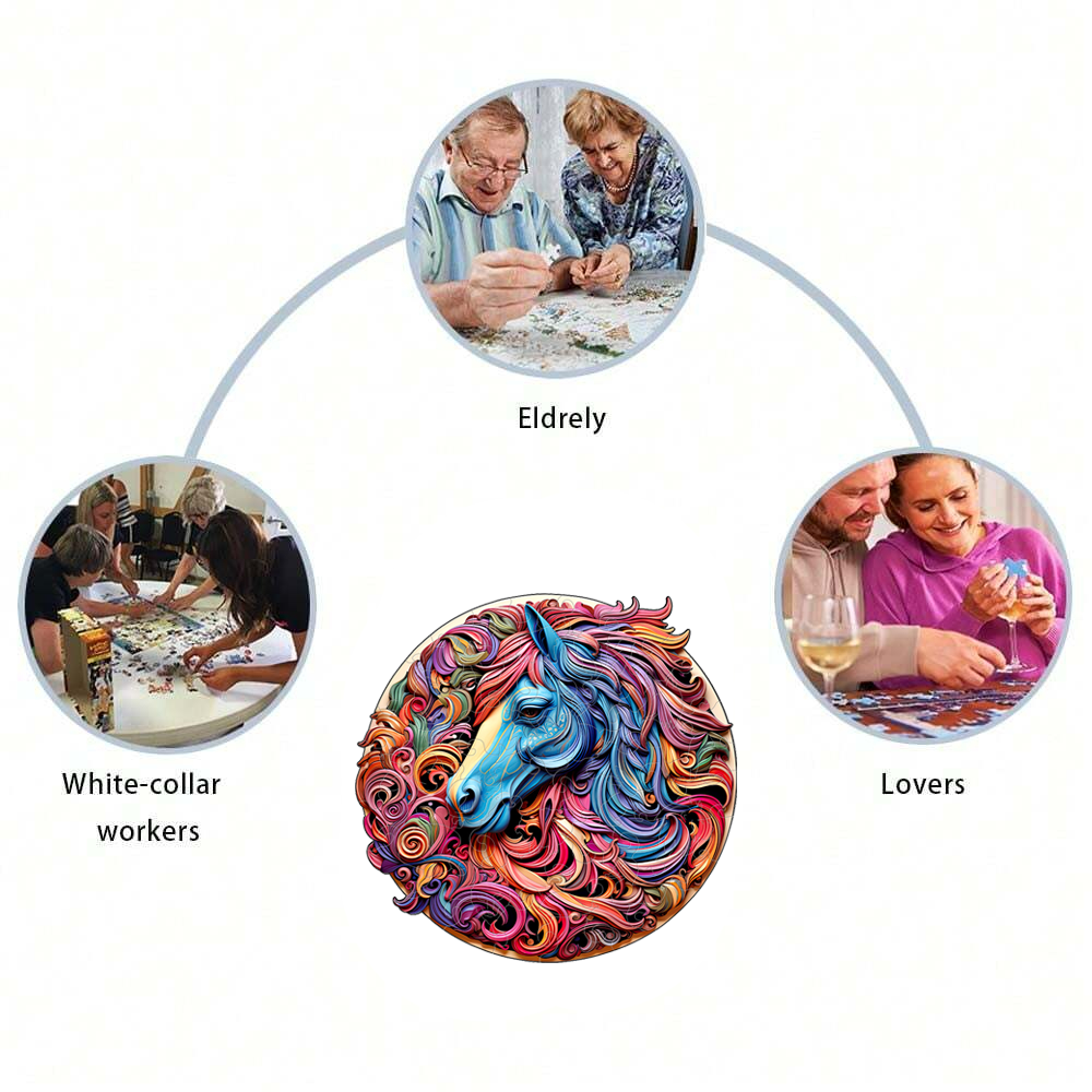 Horse - Wooden Jigsaw Puzzle