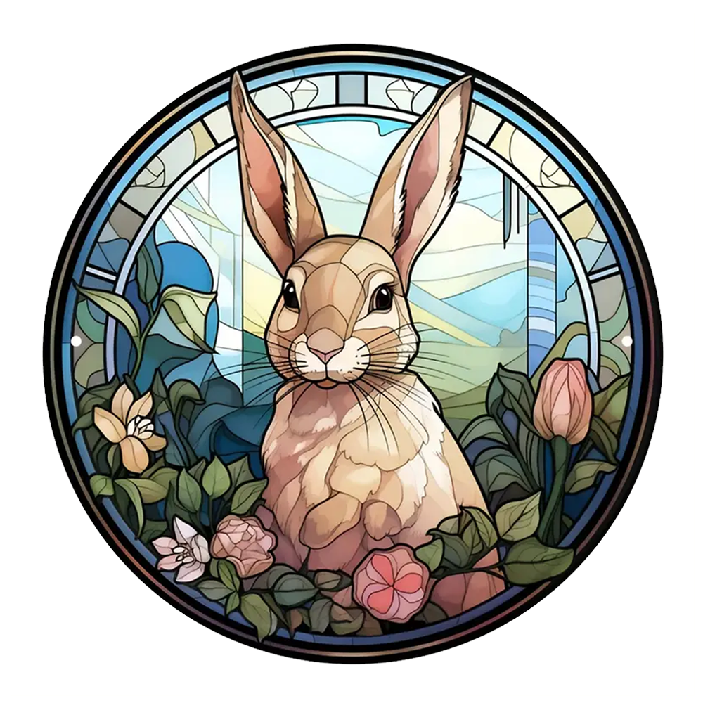 Bunny Sign - Wooden Jigsaw Puzzle