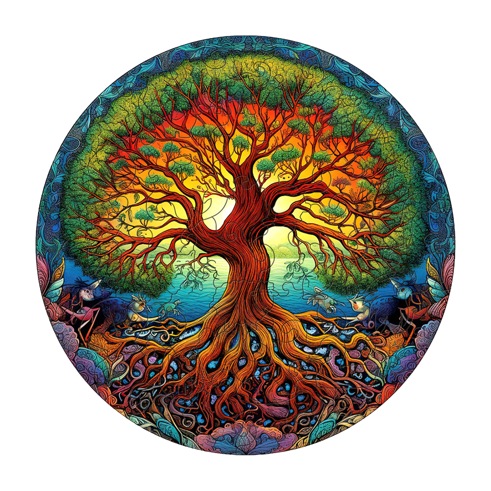 Tree of Life - Wooden Jigsaw Puzzle