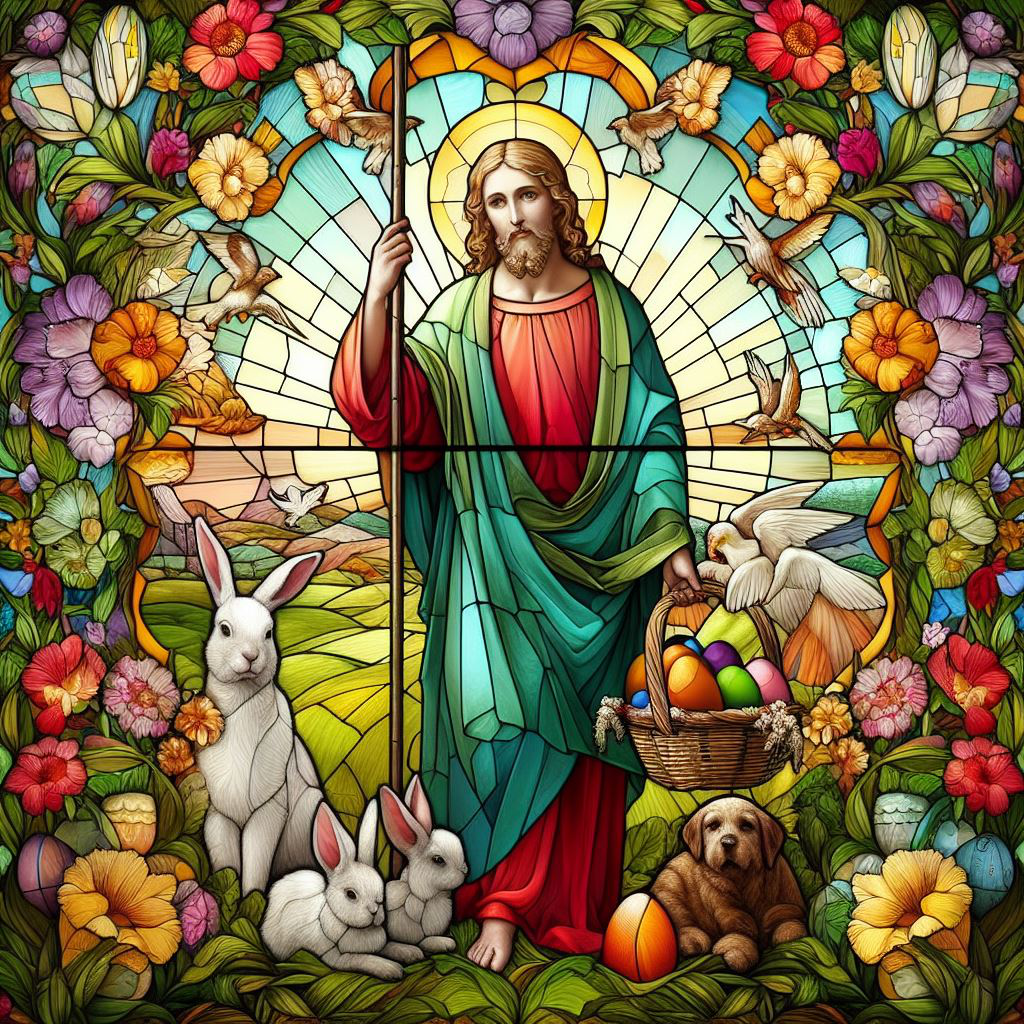 Celebrating the Resurrection of Jesus - Wooden Jigsaw Puzzle
