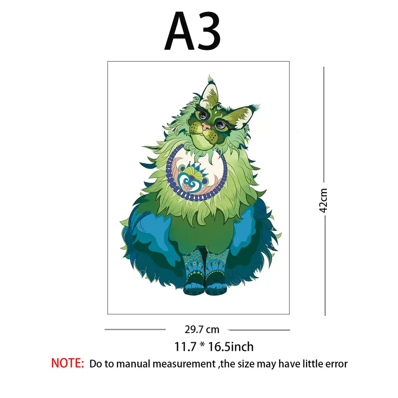 Blue Cat - Jigsaw Puzzle