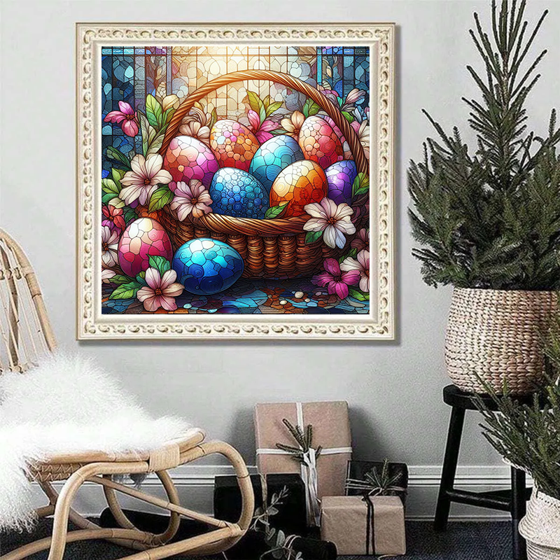 Easter Basket - Wooden Jigsaw Puzzle