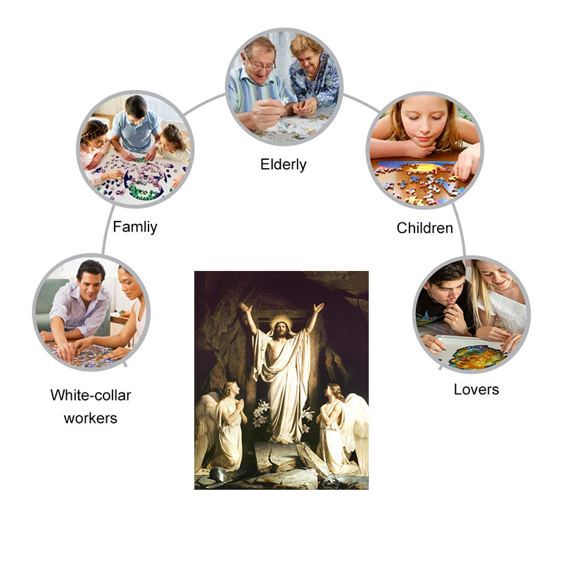 Resurrection Of Christ - Wooden Jigsaw Puzzle