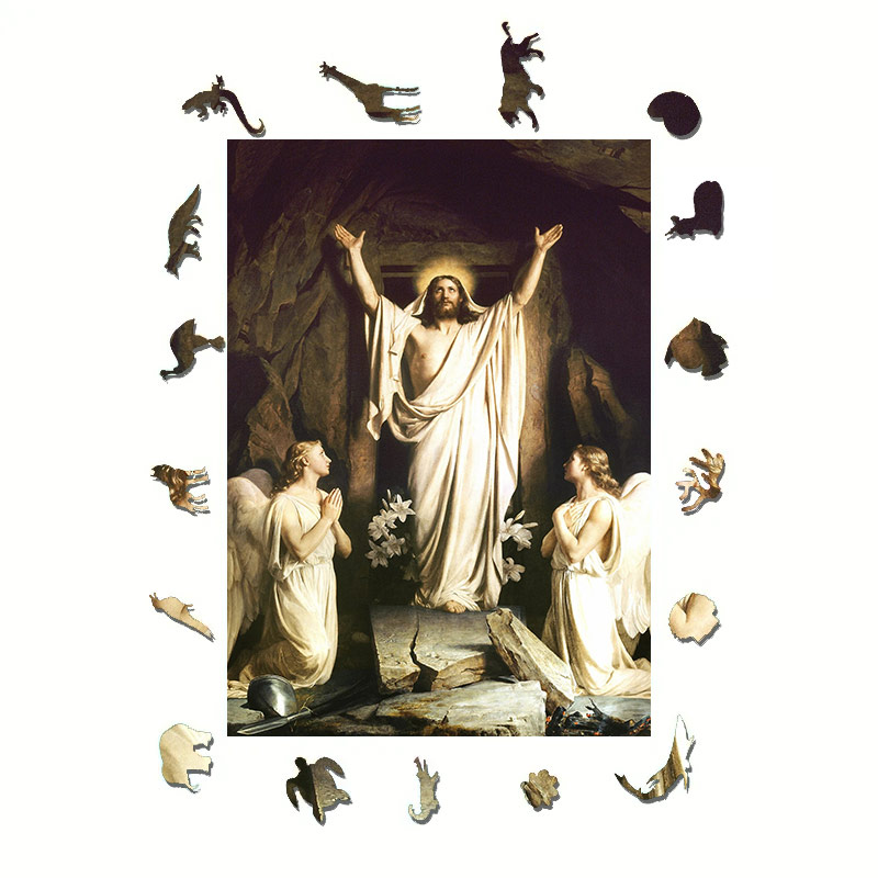 Resurrection Of Christ - Wooden Jigsaw Puzzle