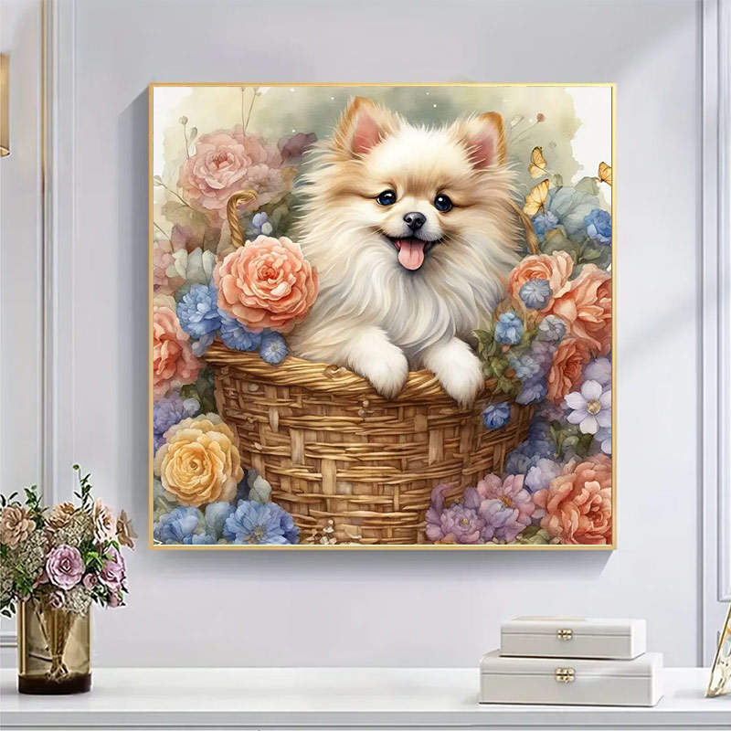 My lovely Pomeranian son - Wooden Jigsaw Puzzle