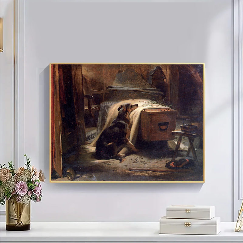 Old Shepherd's Chief Mourner - Wooden Jigsaw Puzzle