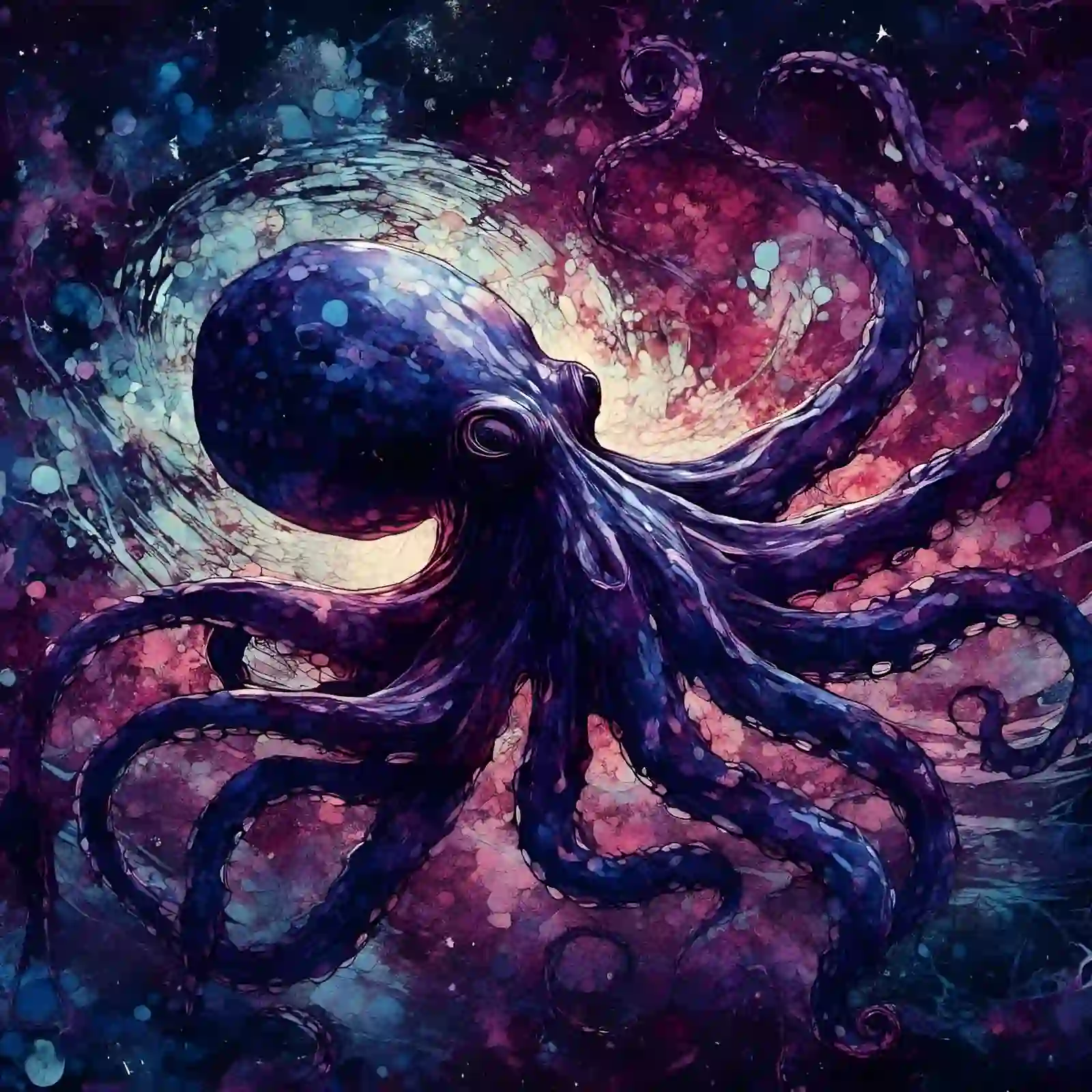 Evil Octopus - Wooden Jigsaw Puzzle