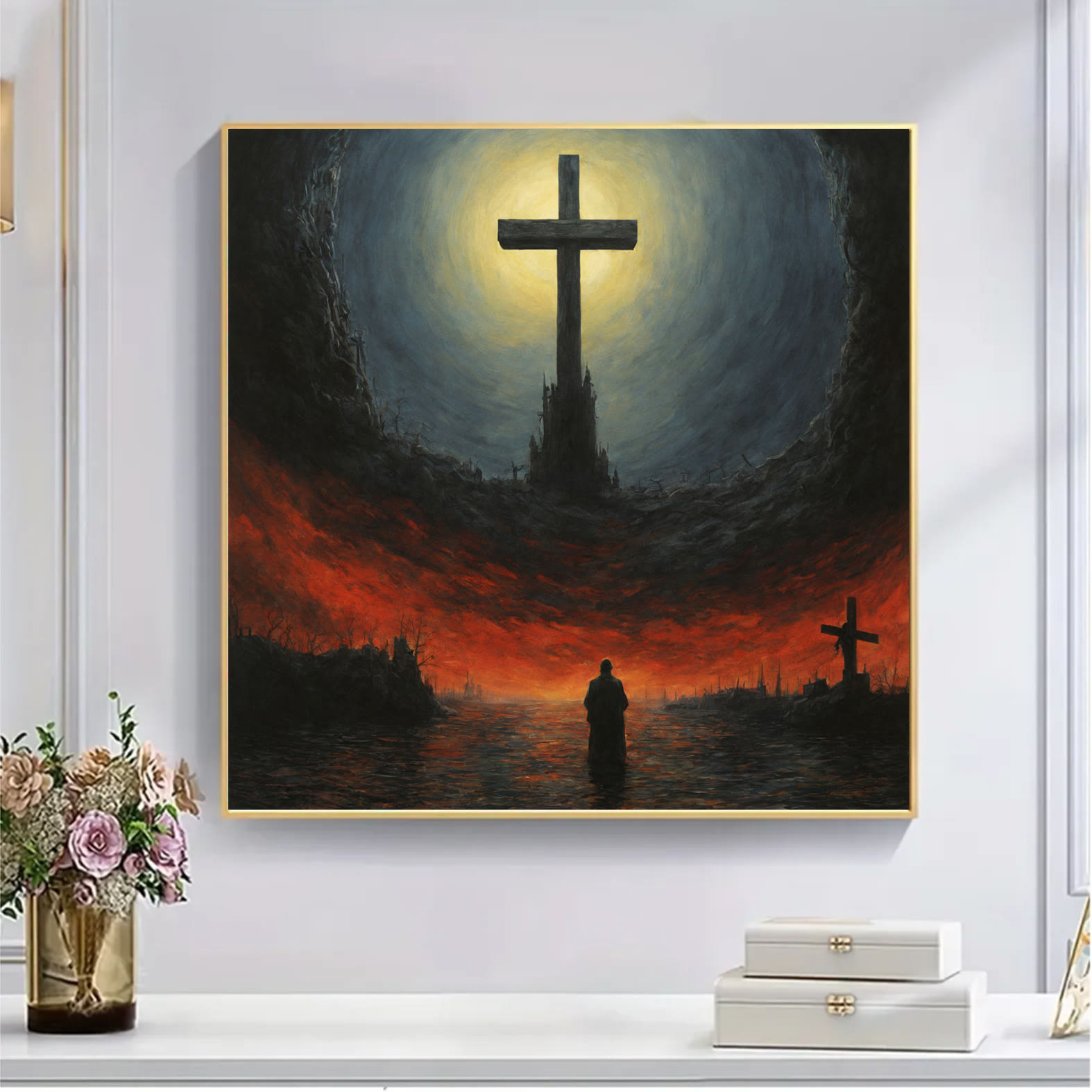 Eternal damnation - Wooden Jigsaw Puzzle