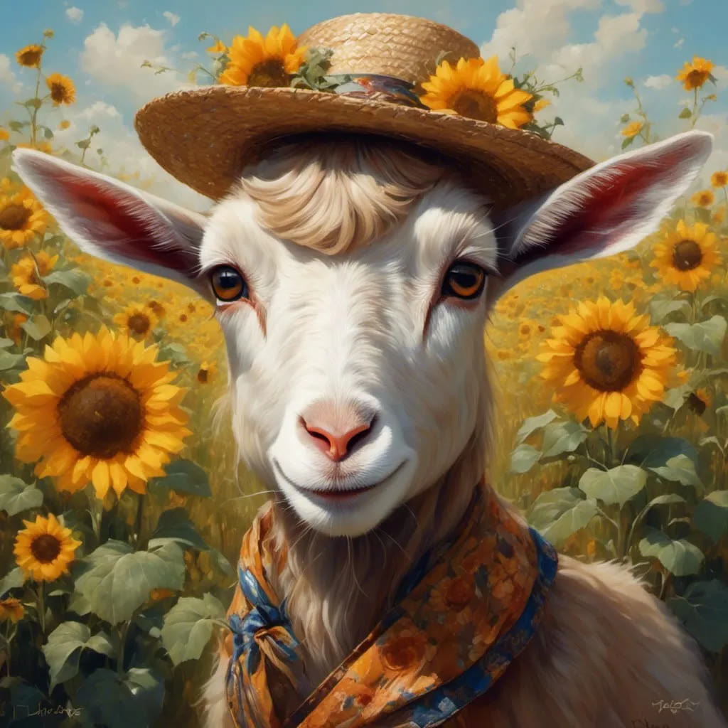 Vincent Van Goat - Wooden Jigsaw Puzzle