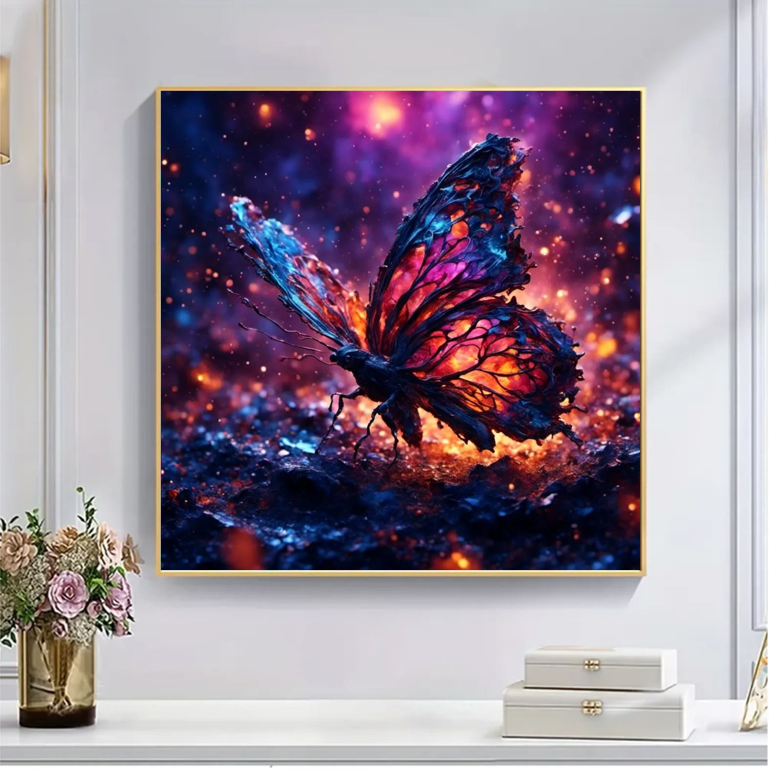 Butterfly on Fire - Wooden Jigsaw Puzzle