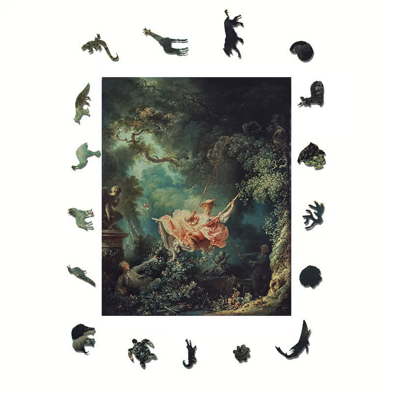 The Swing - Wooden Jigsaw Puzzle