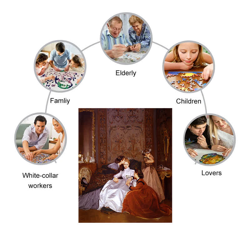 The Reluctant Bride - Wooden Jigsaw Puzzle