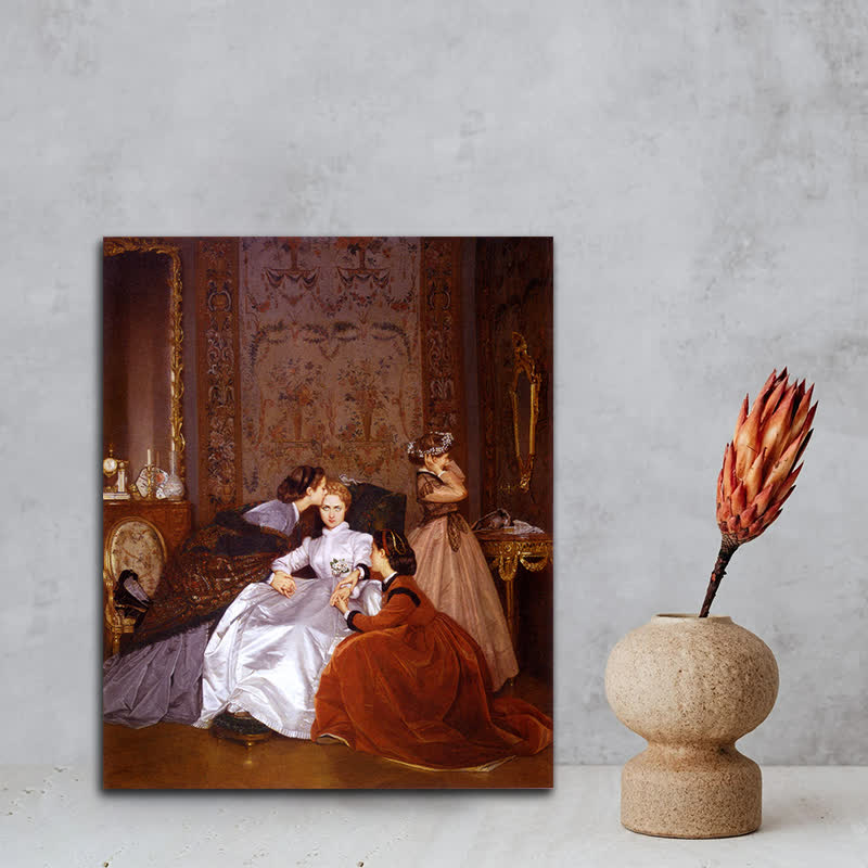 The Reluctant Bride - Wooden Jigsaw Puzzle