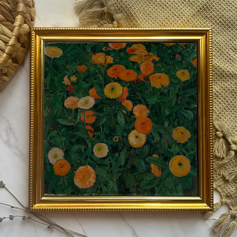Marigolds - Wooden Jigsaw Puzzle