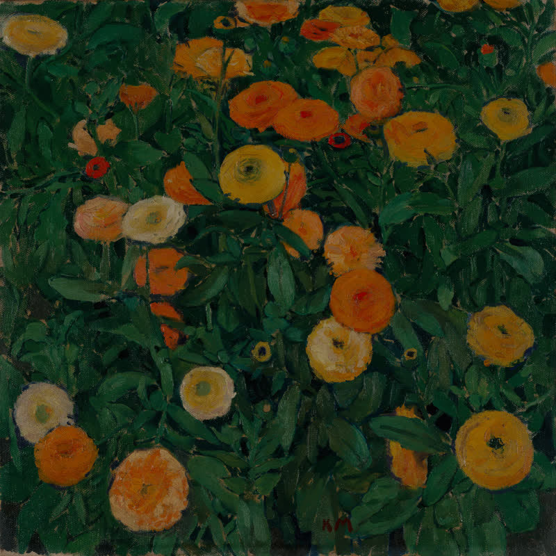 Marigolds - Wooden Jigsaw Puzzle