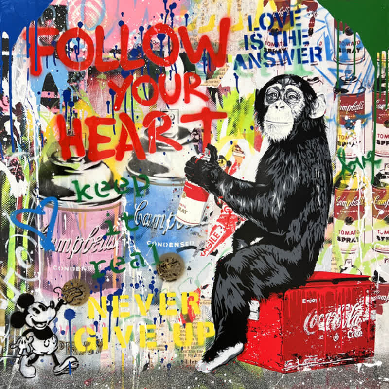 Follow your heart - Wooden Jigsaw Puzzle