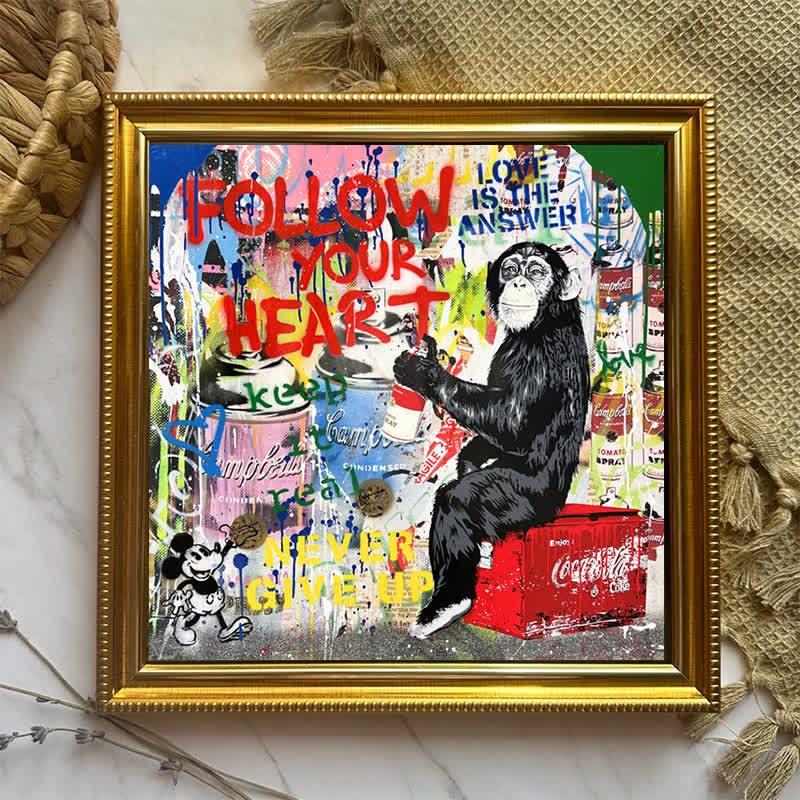 Follow your heart - Wooden Jigsaw Puzzle