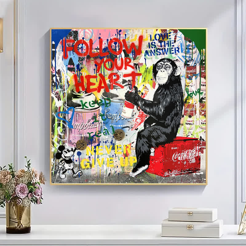 Follow your heart - Wooden Jigsaw Puzzle