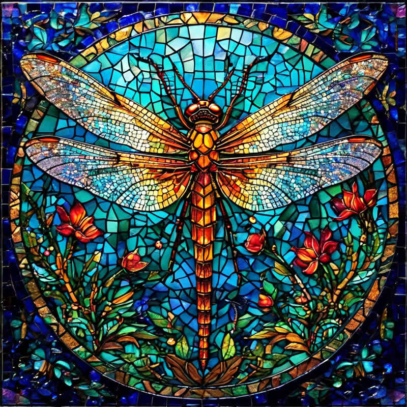 Garden Dragonfly - Wooden Jigsaw Puzzle