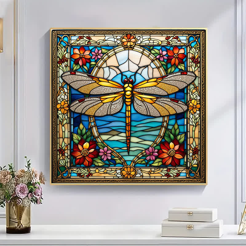 Garden Dragonfly -2 Wooden Jigsaw Puzzle