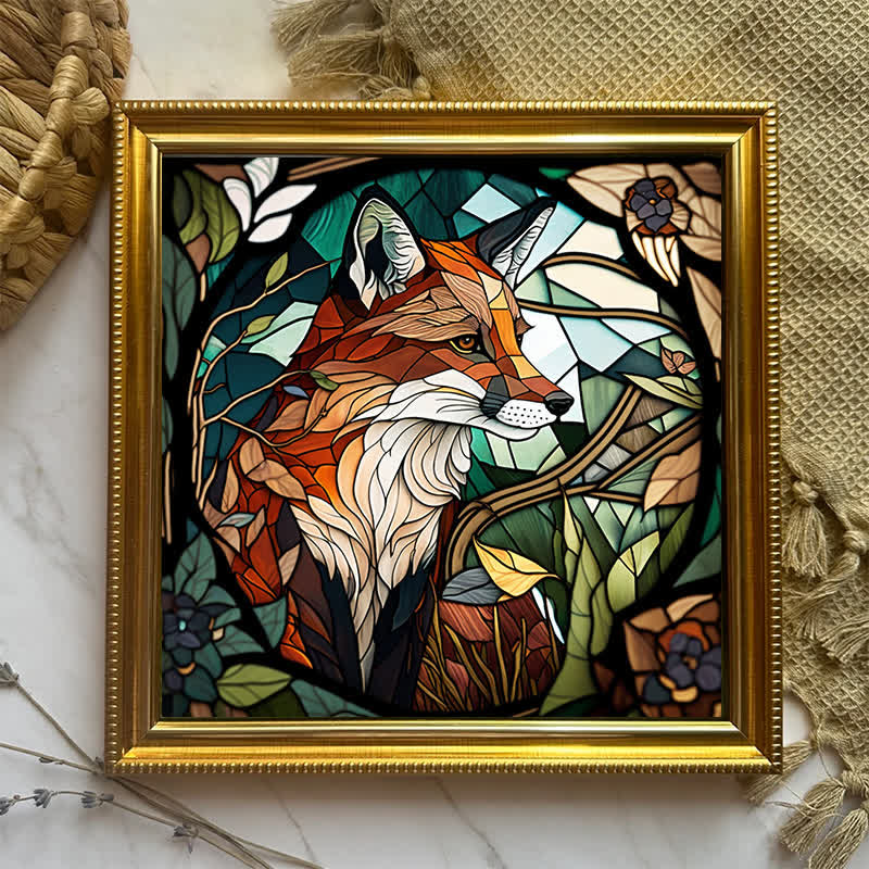 Lonely Fox - Wooden Jigsaw Puzzle