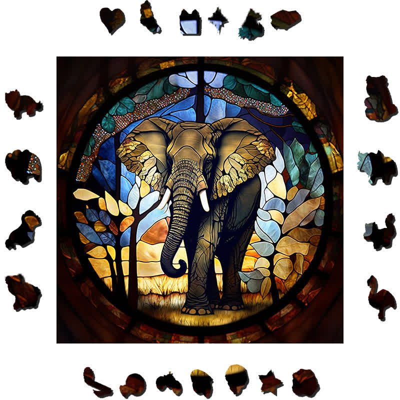 Africa Wildlife - Wooden Jigsaw Puzzle