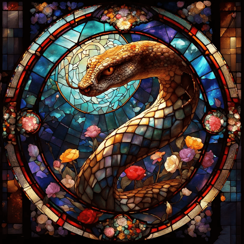 Garden Snake - Wooden Jigsaw Puzzle