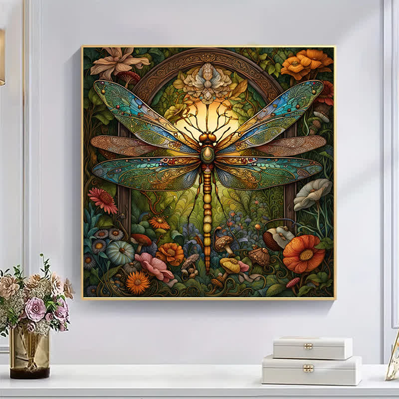 Celtic Dragonfly - Wooden Jigsaw Puzzle