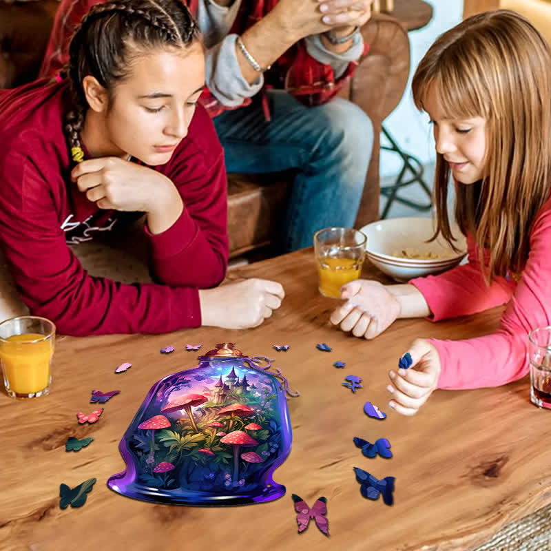 Magic Bottle - Wooden Jigsaw Puzzle