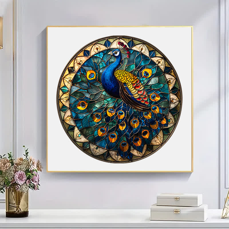 Beautiful Peacock - Wooden Jigsaw Puzzle