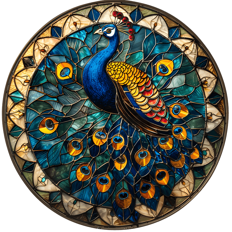 Beautiful Peacock - Wooden Jigsaw Puzzle