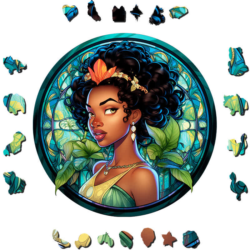 Tiana Princess - Wooden Jigsaw Puzzle