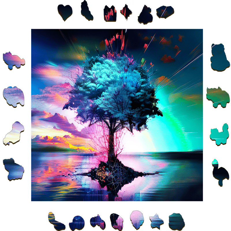 The Power of Nature - Wooden Jigsaw Puzzle