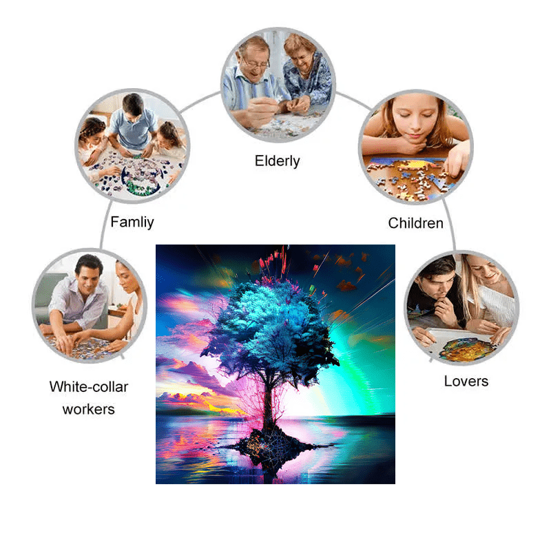 The Power of Nature - Wooden Jigsaw Puzzle