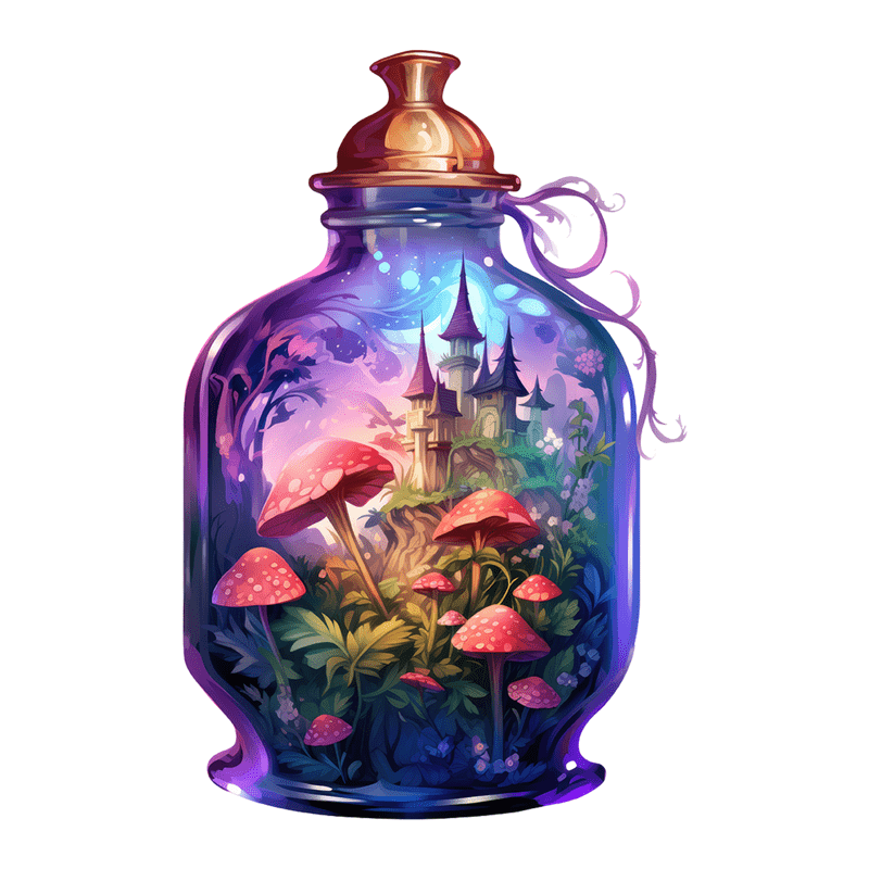 Magic Bottle - Wooden Jigsaw Puzzle