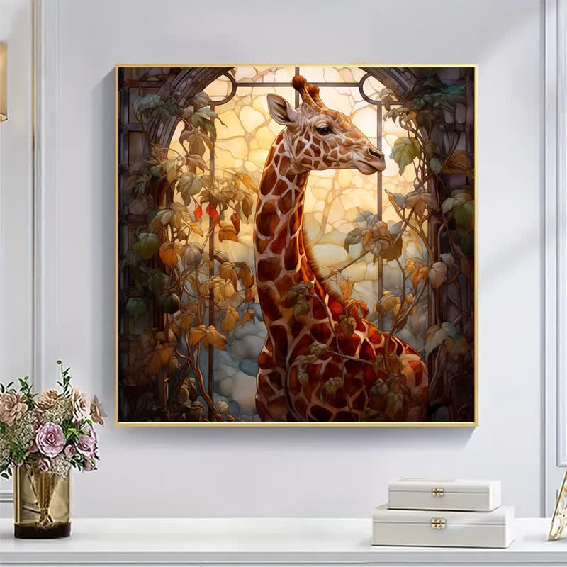 Giraffe Elegant - Wooden Jigsaw Puzzle