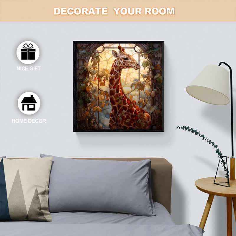 Giraffe Elegant - Wooden Jigsaw Puzzle