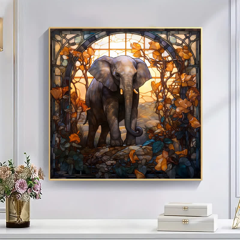 Lonely Elephant - Wooden Jigsaw Puzzle