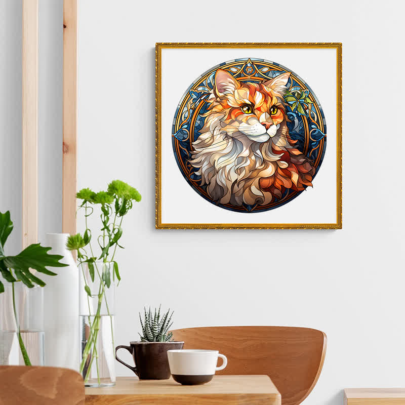 Beautiful Cat -1 Wooden Jigsaw Puzzle
