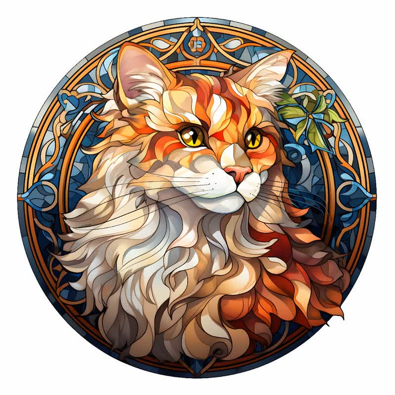 Beautiful Cat -1 Wooden Jigsaw Puzzle