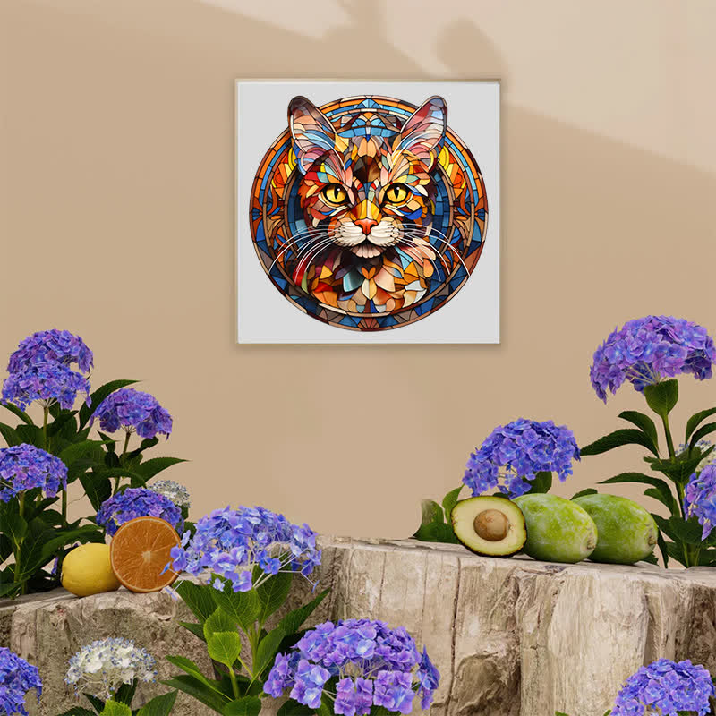Beautiful Cat -3 Wooden Jigsaw Puzzle