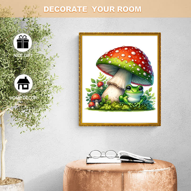 Cute Frog - Wooden Jigsaw Puzzle