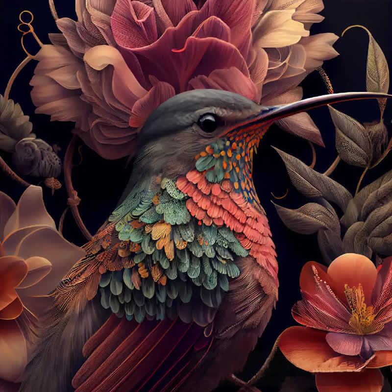 Hummingbird - Wooden Jigsaw Puzzle