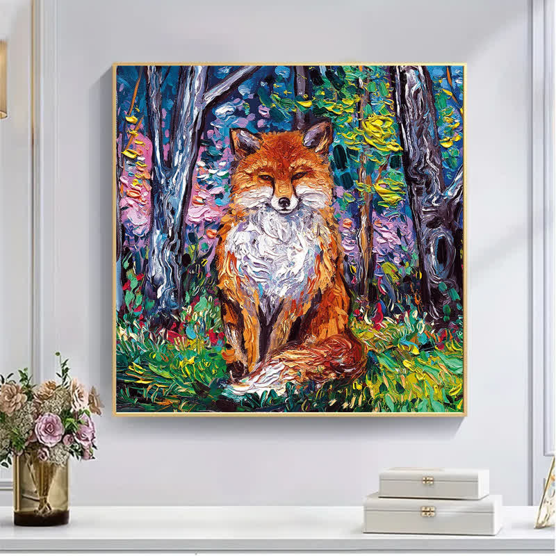 The Red Fox - Wooden Jigsaw Puzzle