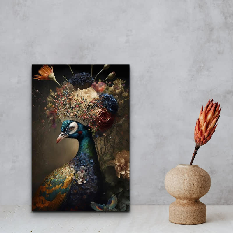 Persian Peacock - Wooden Jigsaw Puzzle