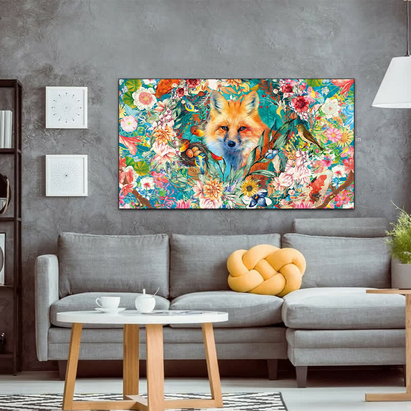 Fox in Color - Wooden Jigsaw Puzzle