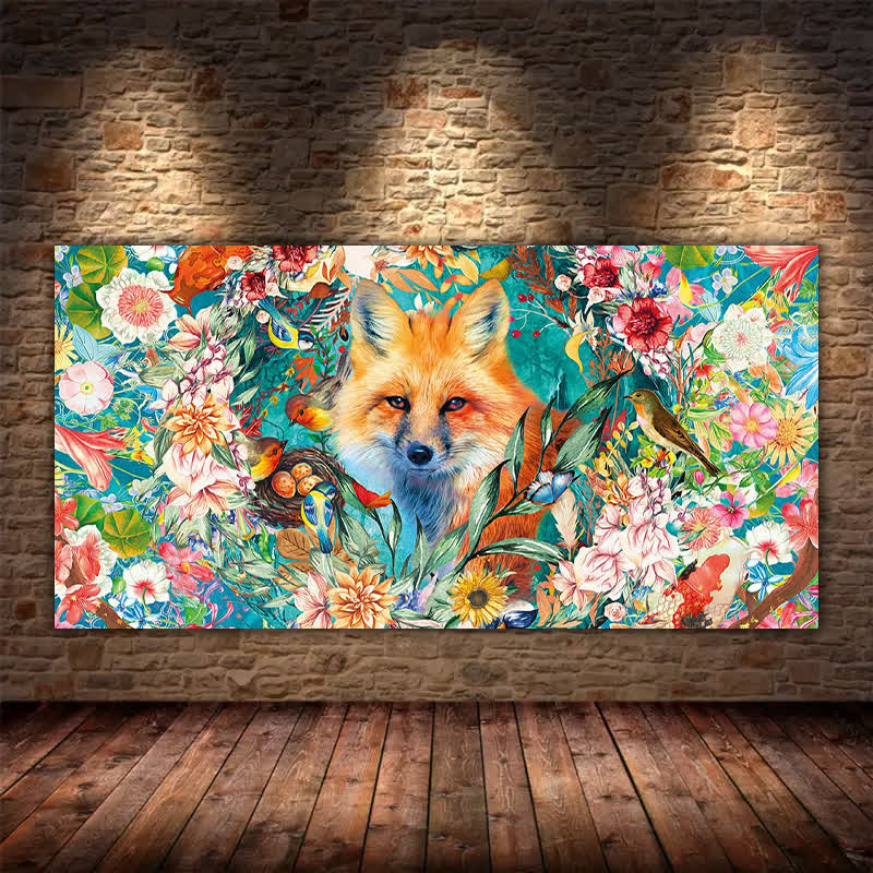 Fox in Color - Wooden Jigsaw Puzzle