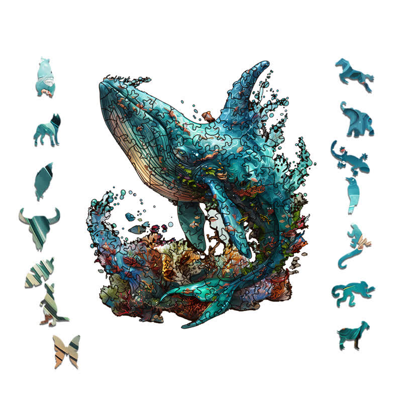 Sea Creature - Wooden Jigsaw Puzzle