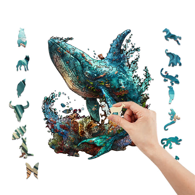 Sea Creature - Wooden Jigsaw Puzzle