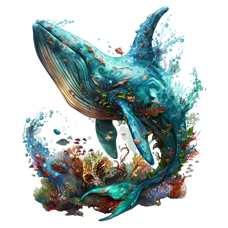 Sea Creature - Wooden Jigsaw Puzzle